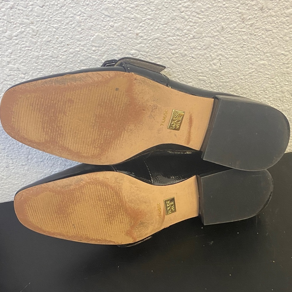 Louise Et Cie patent leather loafers